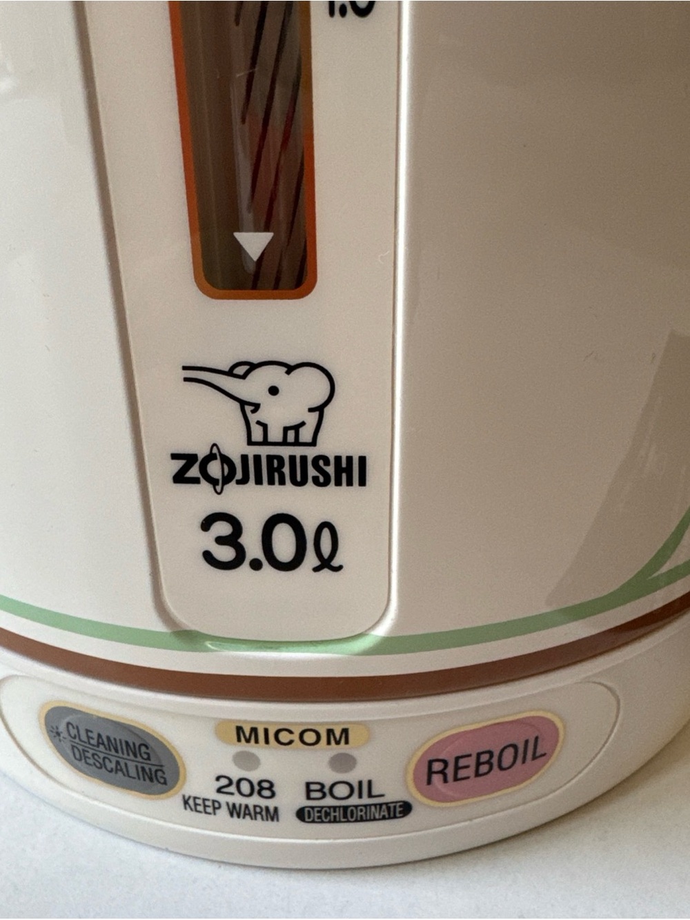 NEW Zojirushi CW-PZC30 Micom 3.0 -liter Water Boiler And Warmer, Floral - Picture 4 of 8